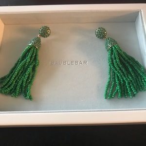 Bauble bar piñata tassel earrings!